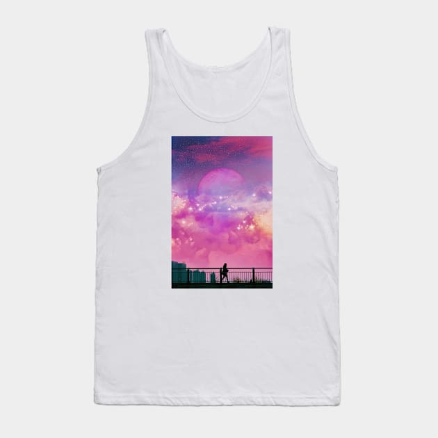 Explosion of thoughts Tank Top by cupofmars